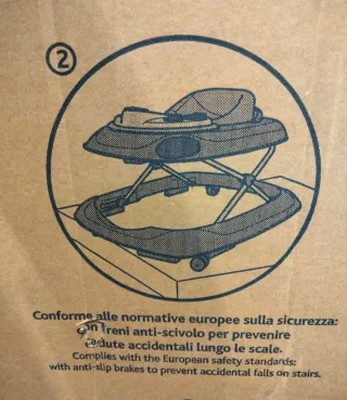 Andador bebé con centro de actividades