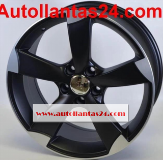 Juego 4 llantas para Audi Italia black 18