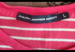 Camiseta Polo Ralph Lauren Rayas Talla L