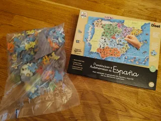 Puzzle Diset Provincias y Autonomías de España