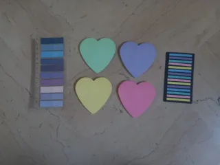 Post-it a forma di cuore