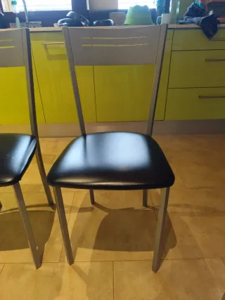 Juego de 3 sillas de cocina