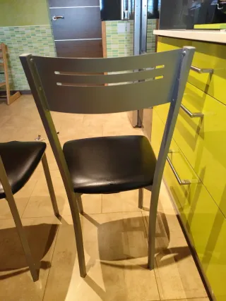 Juego de 3 sillas de cocina