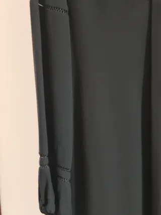 Vestido negro Massimo Dutti Talla XS