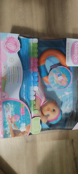 Nenuco Nadador Muñeca Bañador Flotador