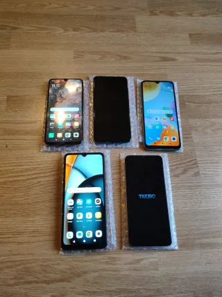 Lote 5 Móviles Xiaomi Redmi