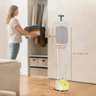 Plancha de vapor vertical