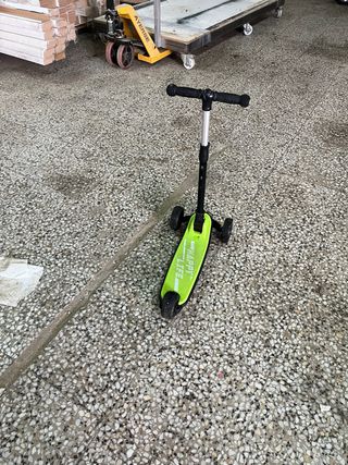 Patinete 3 Ruedas Happy Life Verde