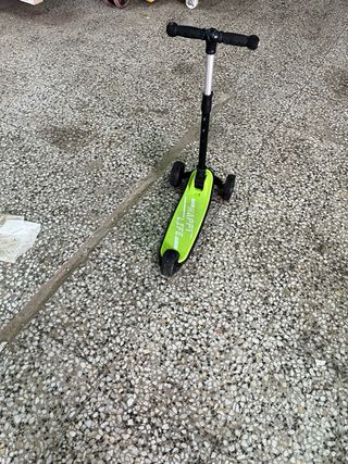 Patinete 3 Ruedas Happy Life Verde