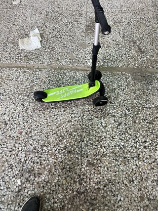 Patinete 3 Ruedas Happy Life Verde