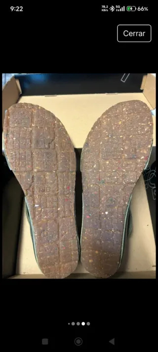 Sandalias Art mujer verde