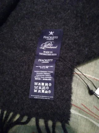 Bufanda Hackett Gris