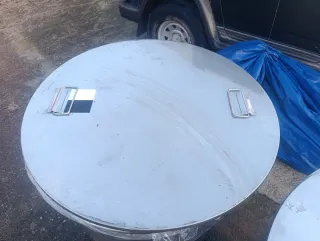 2 Contenedores Acero Inox Barriles