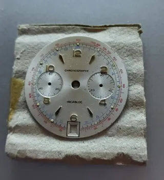 Esfera Dial Landeron 187 Plata