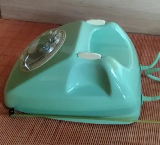 Teléfono fijo con dial giratorio telefonica .