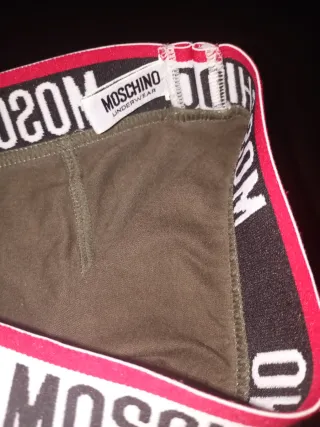 Calzoncillos Moschino Talla S/M Verde Oliva