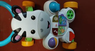 Andador correpasillos bebé cebra Fisher-Price