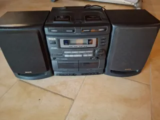 Minicadena Aiwa Negra