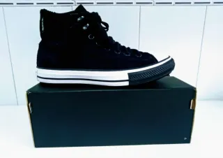 Botas Converse Piel Negra Talla 41.5 Nuevas