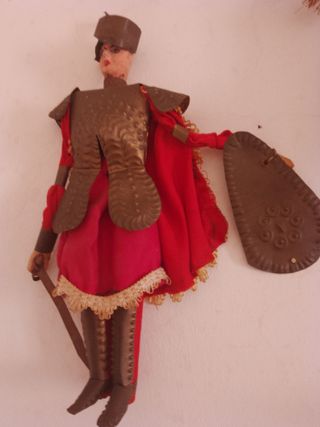 Coppia Pupi Siciliani Antichi Originali