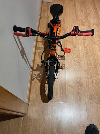 Bicicleta infantil B'TWIN arancione