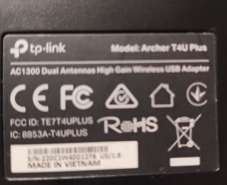 Adaptador WiFi USB TP-Link Archer T4U Plus