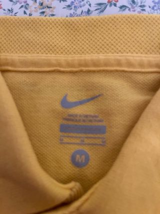 Polo oficial FC Barcelona Nike Amarillo