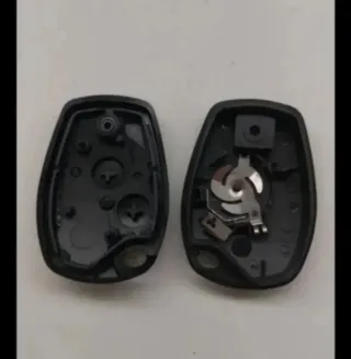 Carcasa Llave Renault. Varios modelos. Negra.