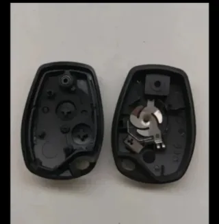 Carcasa Llave Renault. Varios modelos. Negra.
