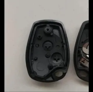 Carcasa Llave Renault. Varios modelos. Negra.