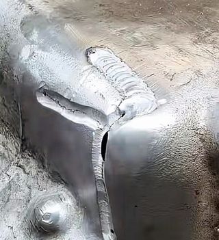 Reparación soldador cárter roto soldador aluminio