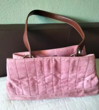 Bolso antelina rosa Tommy Hilfiger