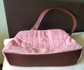 Bolso antelina rosa Tommy Hilfiger