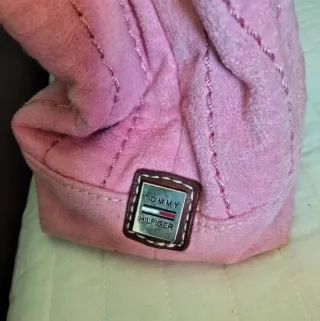 Bolso antelina rosa Tommy Hilfiger