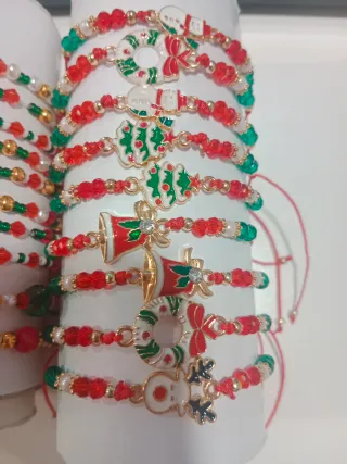 Pulseras Navidad con cascabel