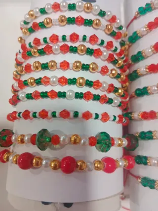 Pulseras Navidad con cascabel