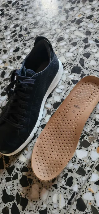 Zapatos Geox Piel Azul Talla 41