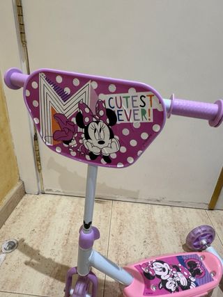 Patinete 3 Ruedas Minnie Mouse