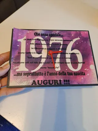 Orologio da appoggio vintage 1976