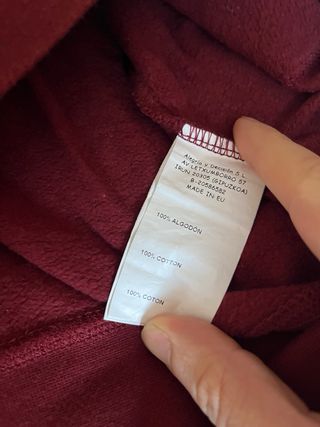 Sudadera Loreak Mendian Roja Talla XS