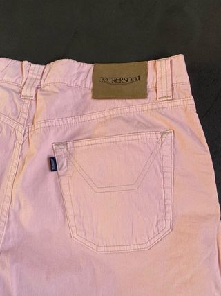 Pantaloni pinocchietto Jeckerson rosa taglia 36