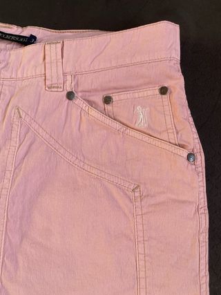 Pantaloni pinocchietto Jeckerson rosa taglia 36