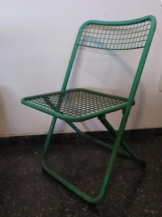 Silla Federico Giner plegable verde