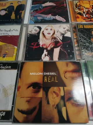 Lote 8 CDs Pop Rock Español