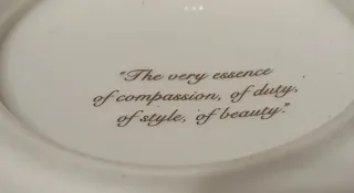 PRECIOSA CAJA DE BARATIJAS DE PORCELANA , ALTHORP