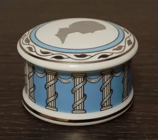 PRECIOSA CAJA DE BARATIJAS DE PORCELANA , ALTHORP