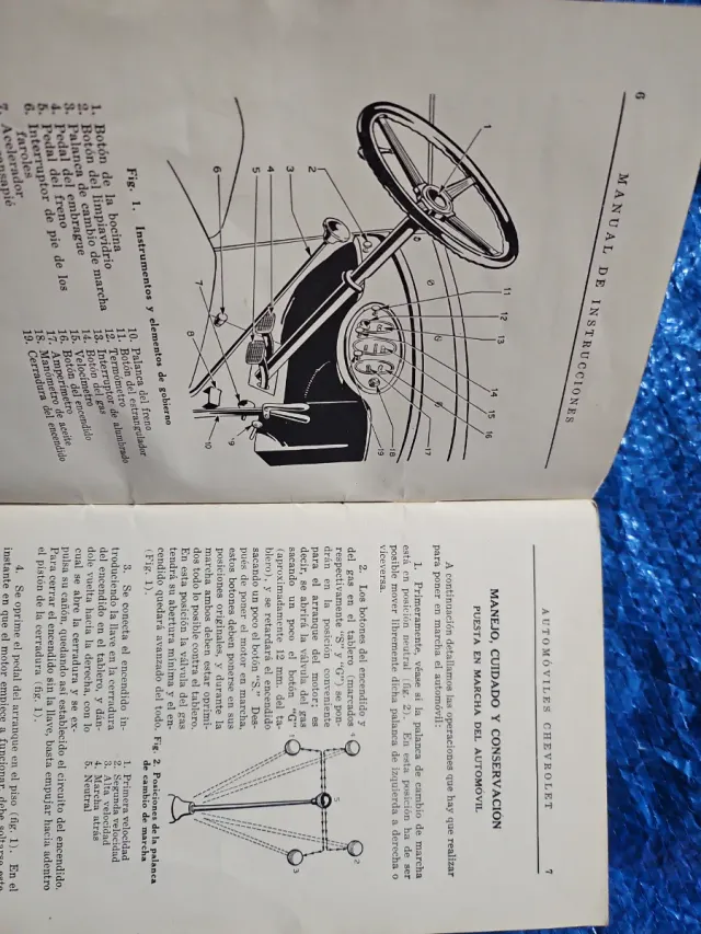 Manual Automóviles Chevrolet 1929 y CAMION