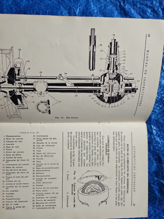 Manual Automóviles Chevrolet 1929 y CAMION