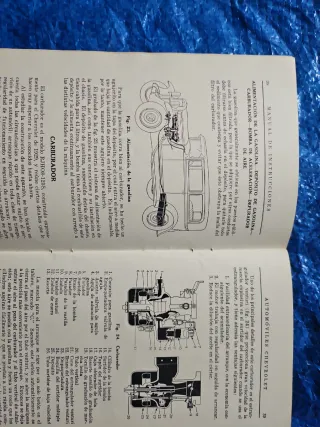 Manual Automóviles Chevrolet 1929 y CAMION