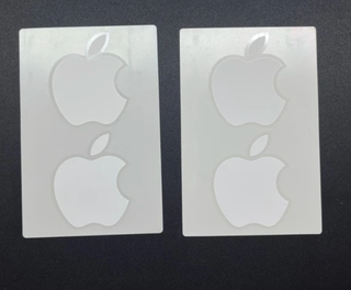 4 Adesivi Apple Originali Sticker